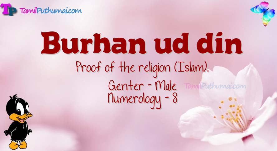 Burhan ud din-babyname-meaning